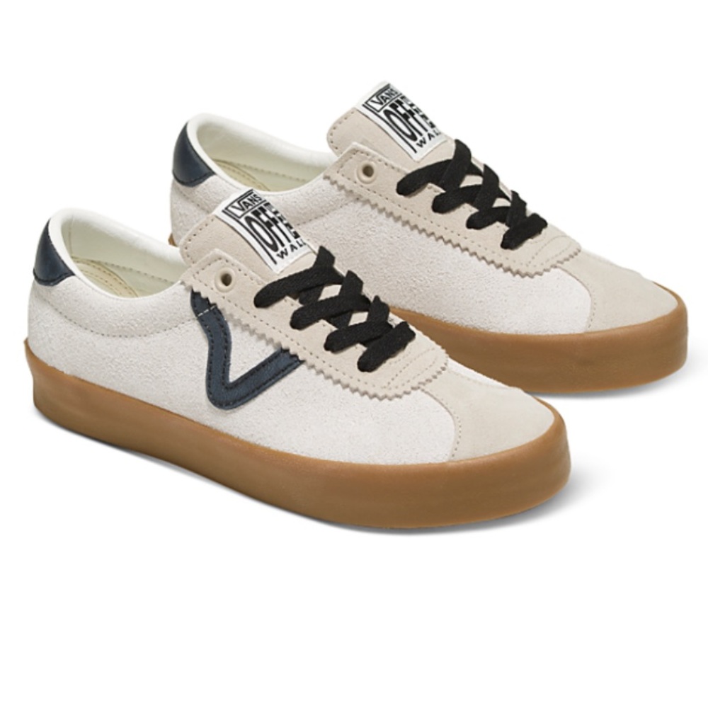 Vans Sport Low Sneakers in White and Black